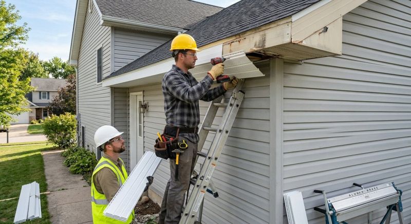 Eaves Installation in Conroe, TX