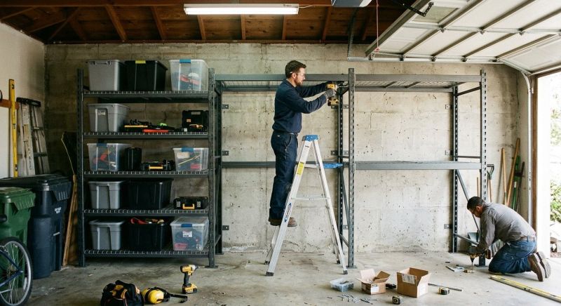 Garage Shelves Installation in Leesburg, VA