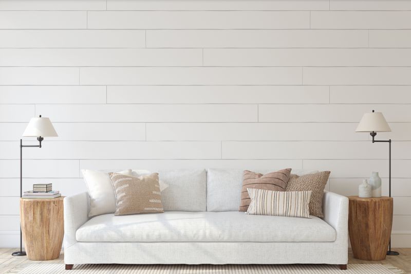 Shiplap in Living Room